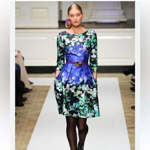 NWOT Oscar de la Renta floral dress